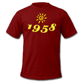 TShirts passend zum Jahr 1958